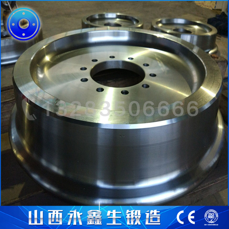 出口ER8材質高速火車輪鍛件